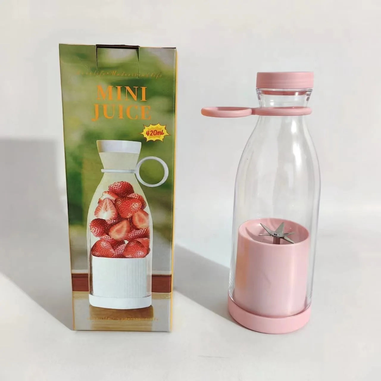 Extracteur de Jus Électrique Portable – Profitez de Jus Frais, Où Que Vous Soyez
