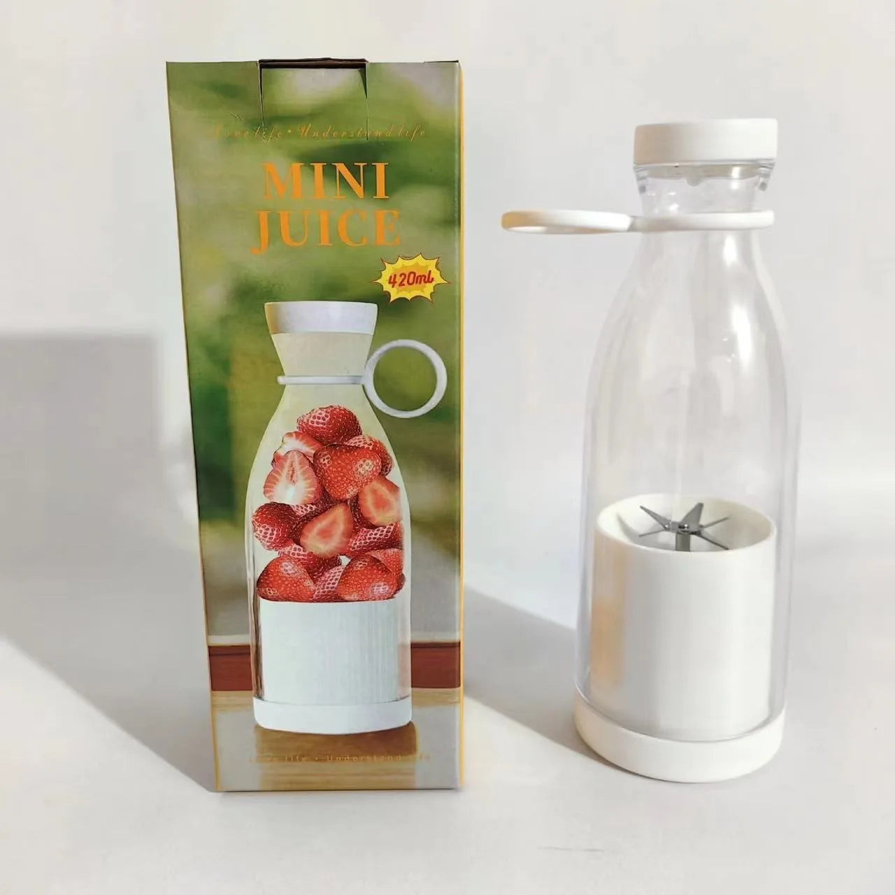 Extracteur de Jus Électrique Portable – Profitez de Jus Frais, Où Que Vous Soyez